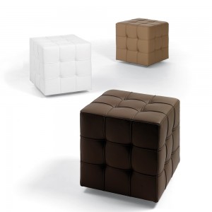 Pouf con ruedas Bob de Cattelan Italia. Pouf de diseño. Poufs para salón.