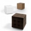 Pouf con ruedas Bob de Cattelan Italia. Pouf de diseño. Poufs para salón.