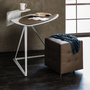 Pouf con ruedas Bob de Cattelan Italia. Pouf de diseño. Poufs para salón.