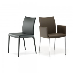 Silla Anna con brazos de Cattelan. Sillas con brazos. Sillas para comedor.
