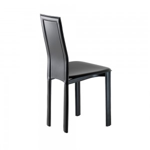 Silla Lara de Cattelan Italia. Sillas tapizada en cuero. Sillas de diseño.