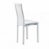 Silla Lara de Cattelan Italia. Sillas tapizada en cuero. Sillas de diseño.