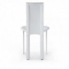 Silla Lara de Cattelan Italia. Sillas tapizada en cuero. Sillas de diseño.