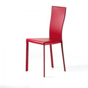 Silla Nina Italia de Cattelan. Sillas de diseño italiano. Sillas de cuero.