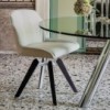 Silla Tyler de Cattelan Italia. Sillas de diseño moderno. Sillas giratorias.