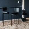 Taburete Alessio de Cattelan Italia. Muebles modernos italianos. Taburetes cuero.
