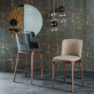 Taburete Magda de Cattelan Italia. Tabueretes diseño. Taburetes modernos.