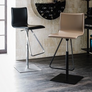 Taburete Toto de Cattelan Italia. Muebles modernos italianos. Taburetes giratorios.