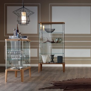 Vitrina Chantal de Cattelan Italia. Vitrinas de diseño moderno italianos.