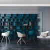 Sillón Indy de Cattelan Italia. Butacas de diseño fijas o giratorias.