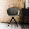 Sillón Indy de Cattelan Italia. Butacas de diseño fijas o giratorias.