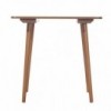 Mesa Ironica cuadrada de Ton. Mesas cuadradas de diseño. Mesas de madera.