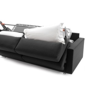 Sofá cama matrimonio Lampo de Milano bedding. Sofás cama modernos.
