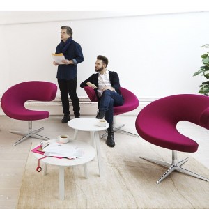 Sillón Peel Club de Variér. Sillón ergonómico para salón. Sillón de diseño.