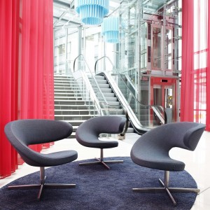 Sillón Peel Club de Variér. Sillón ergonómico para salón. Sillón de diseño.