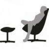 Sillón relax Kokon de Variér. Sillón ergonómico para salón. Sillón de diseño.