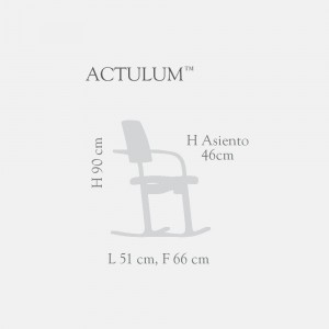 Mecedora Actulum balans de Variér. Sillas ergonómicas para oficinas modernas.