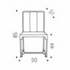 Silla Mingx de Driade. Mobiliario de diseño de sillas para hogares, de interiores.