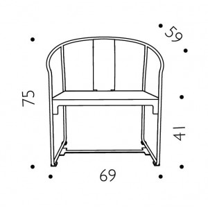 Butaca Mingx de Driade. Mobiliario de diseño de sillas para interiores.