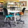 Silla Conventio Wing 9822 de Hag. Sillas de oficina. Sillas modernas con ruedas.