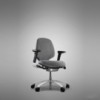 Silla Mereo 200 Plata de RH Sillas. Sillas oficina. Sillas de trabajo.