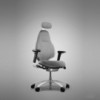 Silla Mereo 220 Plata de RH Sillas. Sillas oficina. Sillas con ruedas.