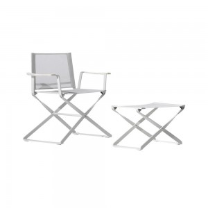 Reposapiés Plegable Ciak ideal para exteriores de Emu.