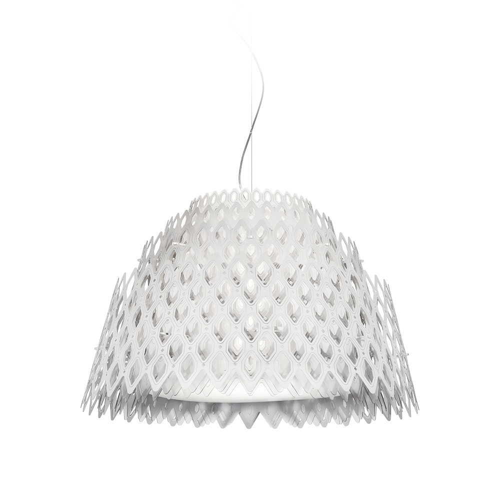 Lámpara suspensión Half Charlotte Slamp. Hermosa diseño de iluminación.