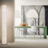 Lámpara de suelo Charlotte de Slamp. Diseño de Iluminación moderna.