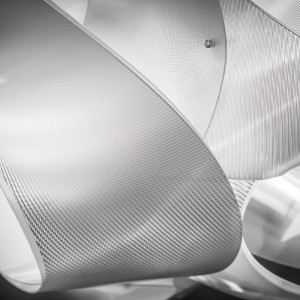 Lámpara Fabula de Slamp. Diseño de iluminación para pared o techo.