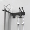 Soporte esquí pared Cols 4 Linear de IN Complementos. Percheros modernos.