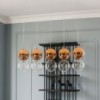 Lámpara colgante Apollo de Cattelan Italia. Lámparas con esferas de vidrio.