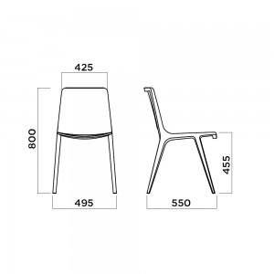 Silla Seame de Infiniti. Sillas modernas.