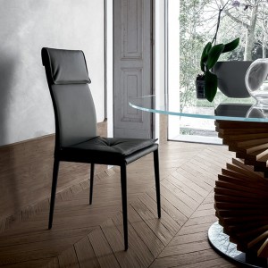 Silla Adria de Tonin casa. Muebles modernos de hogar.