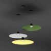 Lámpara suspensión Lent ideal para espacios modernos interiores de Martinelli Luce.