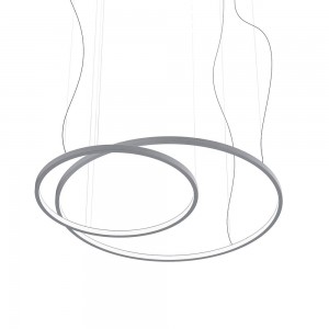 Lámpara suspensión Loop circular de Martinelli Luce. Lámparas e iluminación.