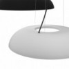 Lámpara suspensión Maggiolone de elegante diseño para salones de Martinelli Luce.