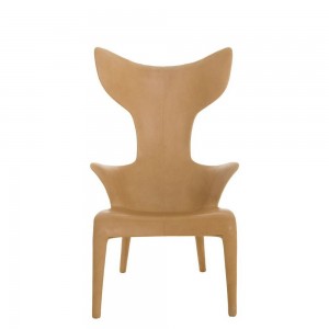 Butaca Lou read Driade. Butacas diseño en cuero ideal para interiores.
