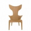 Butaca Lou read Driade. Butacas diseño en cuero ideal para interiores.