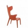 Butaca Lou read Driade. Butacas diseño en cuero ideal para interiores.