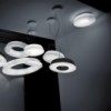 Lámpara techo Circular Pol moderna diseñada para interiores de Martinelli Luce.