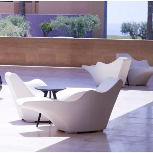 Chaise-longue Tokyo-Pop de Driade. Muebles de diseño para interior o exterior.