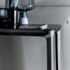 Consola Slim cuatro patas cristal Italia de Sovet. Consola con 4 patas de aluminio