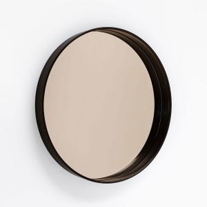 Espejo Horizon. Sovet de Ofertas. Espejo redondo para salón. Espejo moderno.