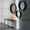 Espejo Horizon. Sovet de Ofertas. Espejo redondo para salón. Espejo moderno.