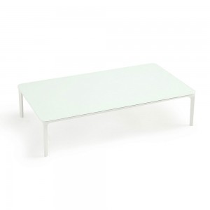 Mesa auxiliar Slim Cristal H37 de Sovet. Mesa centro diseño. Mesas auxiliares.