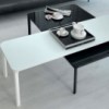 Mesa auxiliar Slim Cristal H37 de Sovet. Mesa centro diseño. Mesas auxiliares.