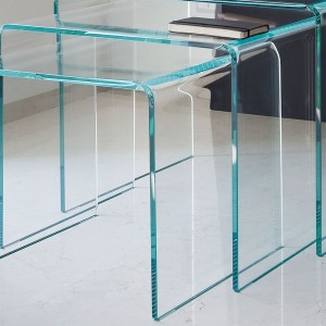 Mesa auxiliar Trix Transparente de Sovet. Mesas y complementos de diseño.