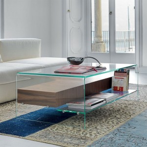 Mesa Bridge cajón Italia de Sovet. Mesas de centro y complementos de diseño.