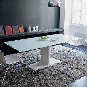 Mesa Palace de Sovet rectangular cristal. Mesas y complementos de diseño. Mesas de cristal modernas.